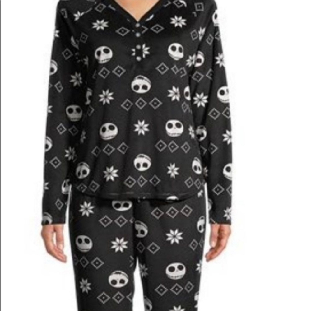 Disney Nightmare Before Christmas 2 Piece Pajama Set